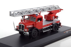 IFA S4000 DL, Fire Brigade (пожарная автолестница) 1962 г. (красный)