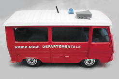 Peugeot J7 Ambulance Departmentale (красный + белый)