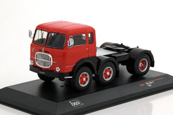 Fiat 690 T1, трехосный седельный тягач 1961 г. (красный)