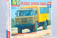 кит Горьковский грузовик 66 (НЗАС-3964), вахтовый автобус