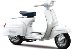 Vespa белый + синий #мото#moto