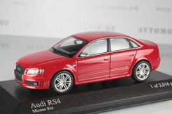 Audi RS4, 2005г. (красный)